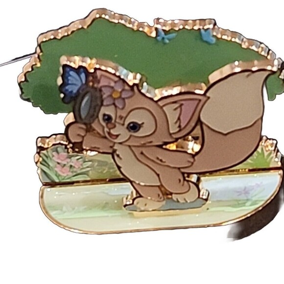 Disney Trading Pin 155805 SDR Lina Bell Duffy Friends Diorama Pink‎ Fox Shanghai - Picture 1 of 12